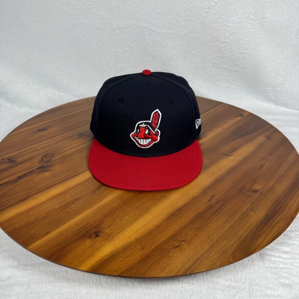 New Era Black and Red Fitted Cap